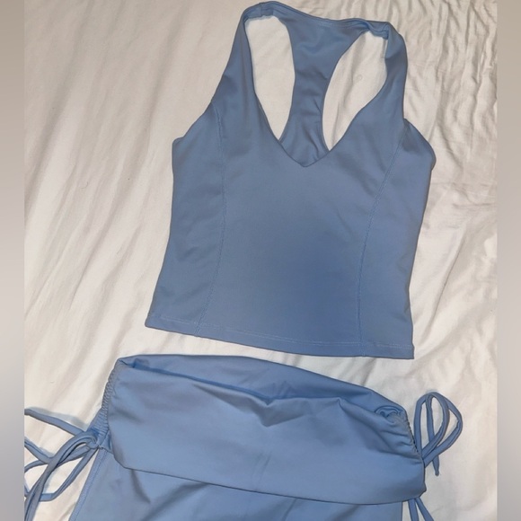 Blue Two-Piece Set - Picture 2 of 3